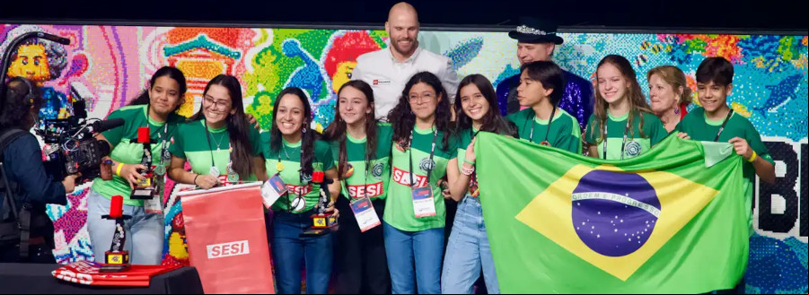 Estudantes de São Paulo ganham prêmio mundial de robótica