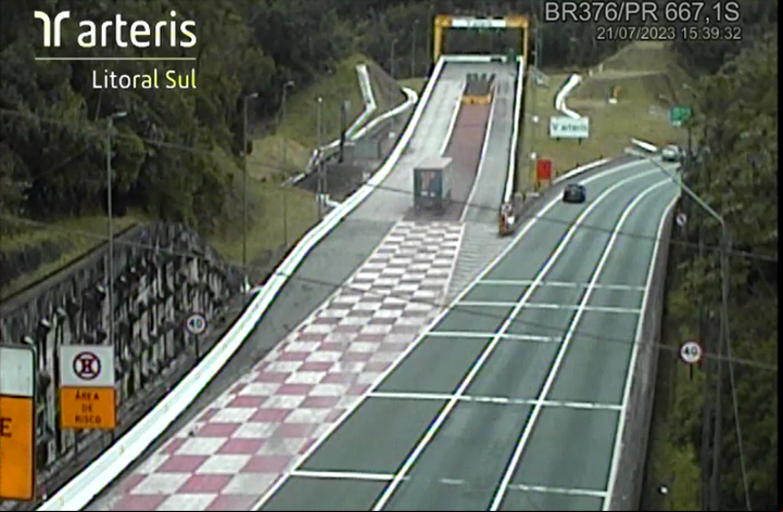 Área de escape salvou 862 vidas na BR-376, rodovia do Paraná